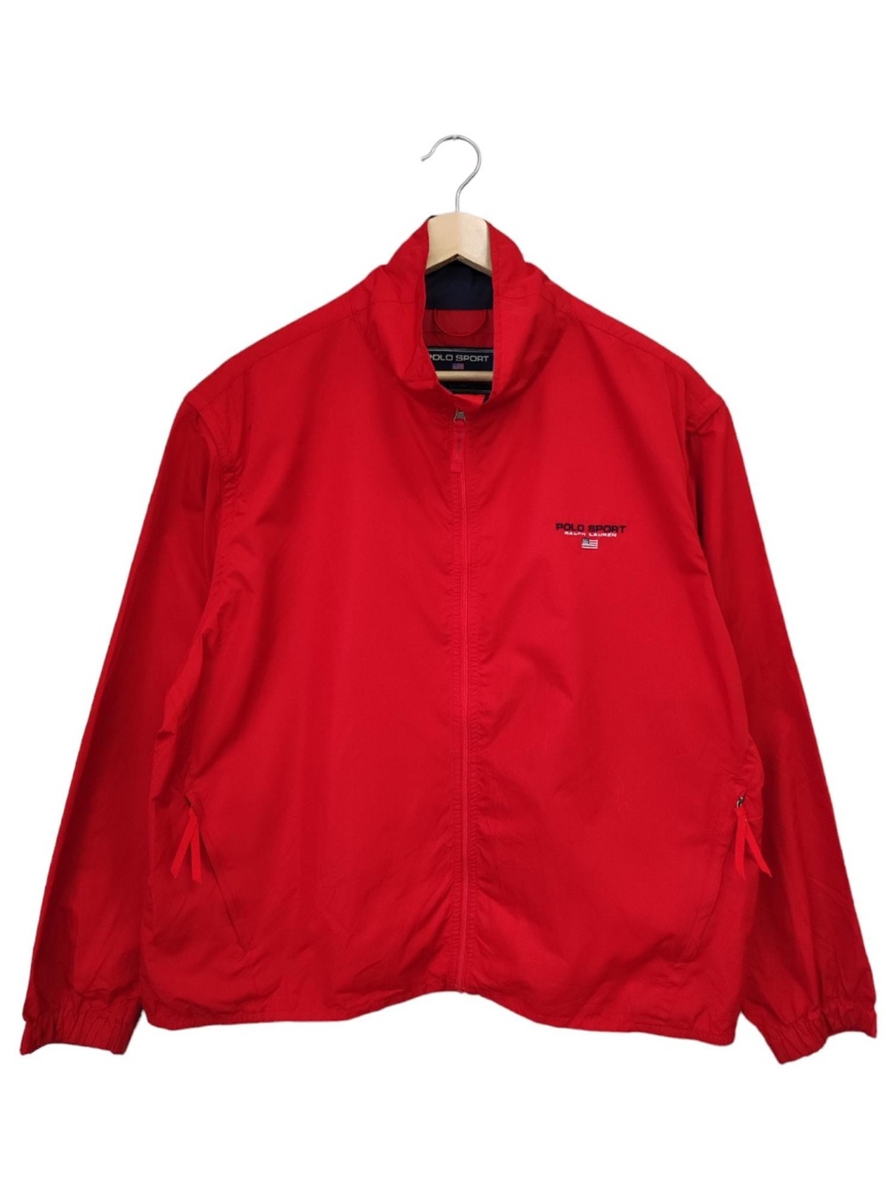 Ralph Lauren Polo Sport Red Lightweight Zip Jacket
